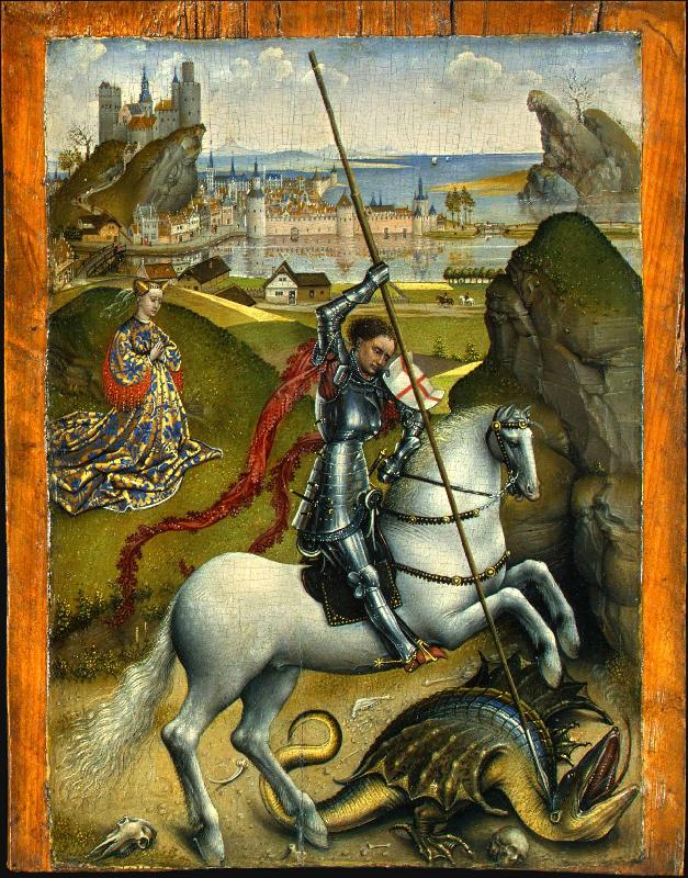  Saint George and the Dragon